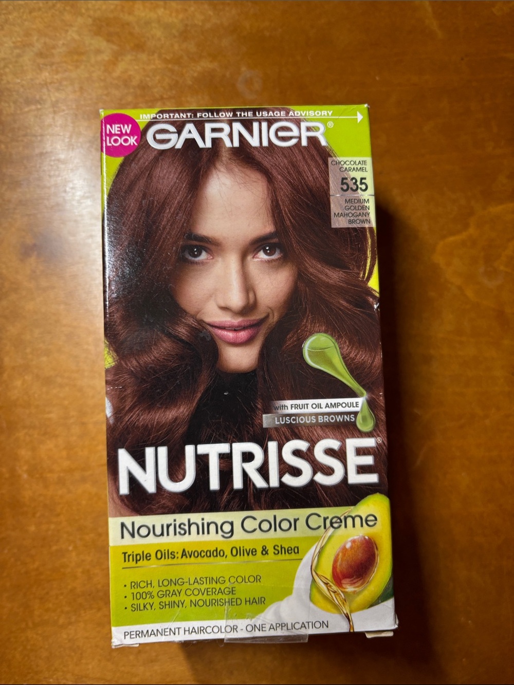 Garnier Nutrisse 535 Chocolate Caramel Hair Color
